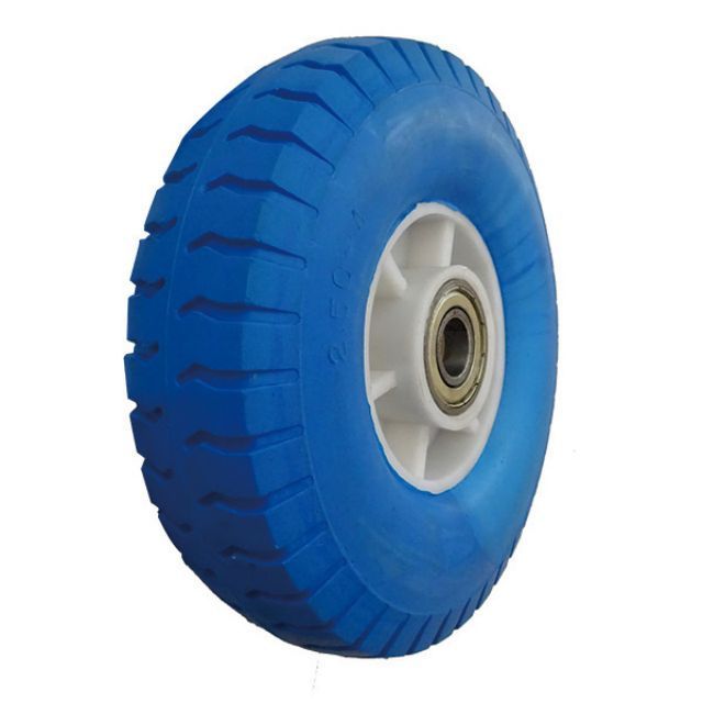 High quality hand truck 8 inches pu foam wheel flat free wheels