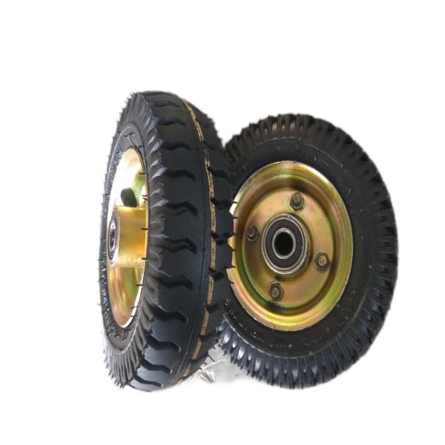 6 inch 6x2 inch Small Pneumatic Inflatable Rubber Tire Tyre Wheel for Hand Truck Trolley Lawn Mower Spreader Trolley stroller