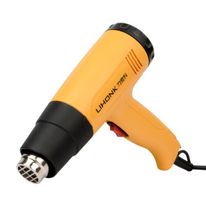 LK318-1 Adjustable Temperature 1800W Hand Tool for Welding Hot Air Welder Heat Gun Air Wrap for Cell Phones Repair Wax Polishing