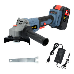 LK-E20 Rechargeable Lithium Battery Angle Grinder for Metal  Tile Polishing Cutting Grinding 100mm 125mm