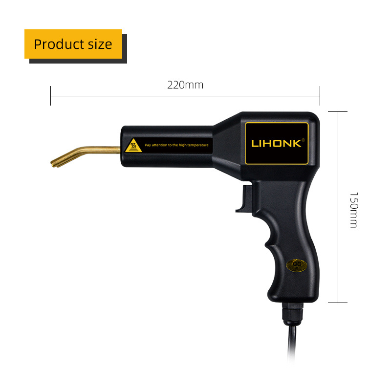 LK702-3 70W Industrial Heat Gun Hot Staples Auto Bumper Repair Welder Plastic Welding Gun with Stapling Wave Nails