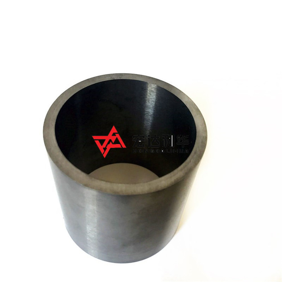 Corrosion resistance yg8 cemented bush HIP sintere tungsten carbide bearing bushing for industrial