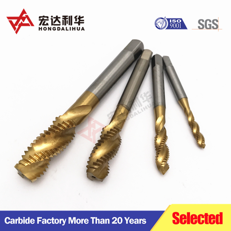 Solid Tungsten Steel Carbide Thread Taps