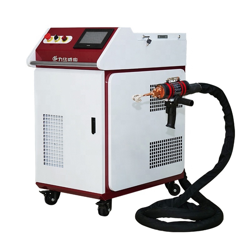 35KW portable handheld high frequency induction welding machine for copper pipes brazing