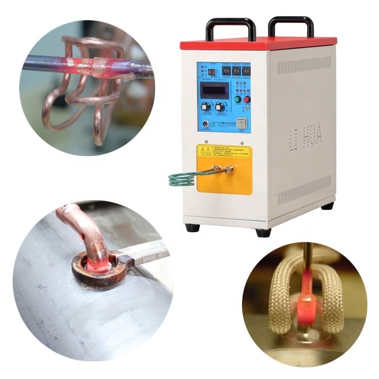 Portable high frequency induction brazing machine