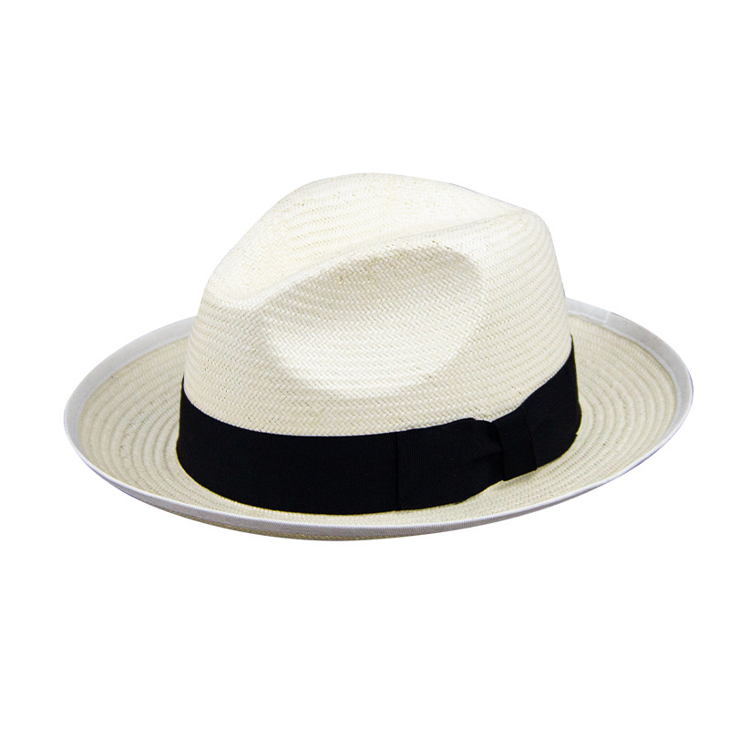 LiHua Hats New Style Men Straw Fedora Hats Sombrero Summer Fashion Womens Straw Cloche Hat