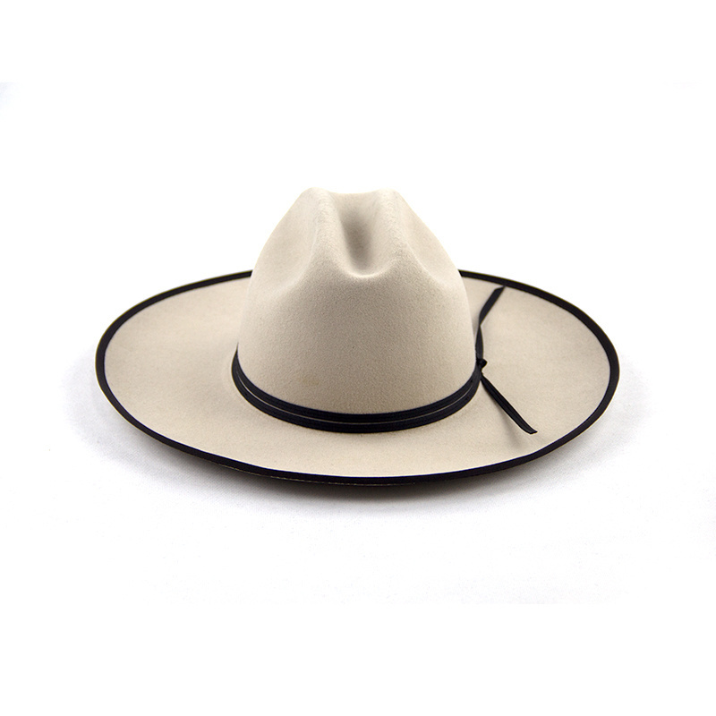 LiHua A New Autumn Collection Leather Cowboy Hats Cowboy Hats Made In Mexico White Color