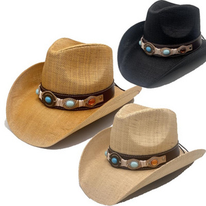 LIHUA silicone cowboy hat straw covers stanley cowboy hats straw made in mexico women s straw cowboy hat