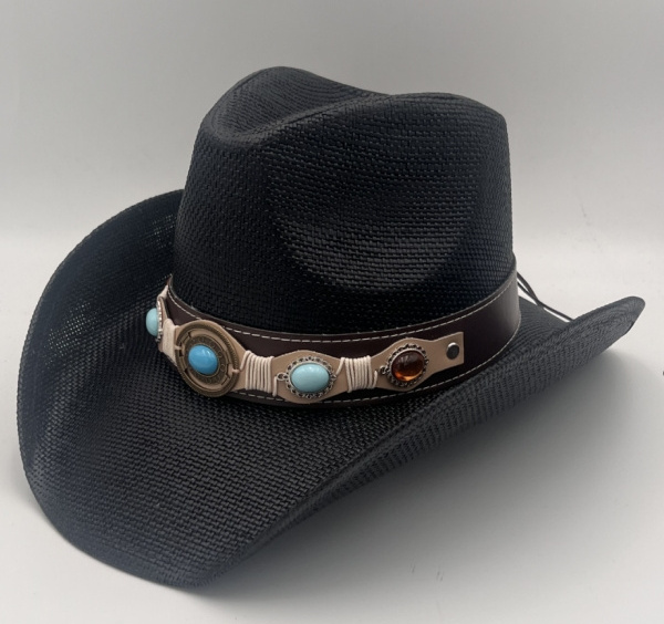 LIHUA silicone cowboy hat straw covers stanley cowboy hats straw made in mexico women s straw cowboy hat