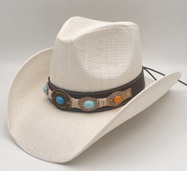 LIHUA silicone cowboy hat straw covers stanley cowboy hats straw made in mexico women s straw cowboy hat