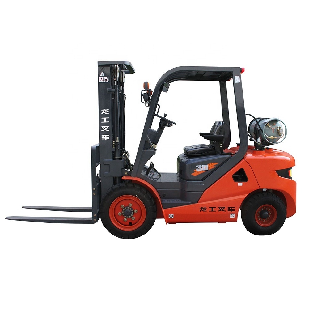 Lonking 2 Ton 2.5 Ton 3 Ton 3.5 Ton Gasoline/ LPG Forklift Truck with Original Japanese Nissan Engine