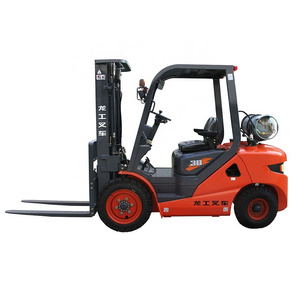 Lonking 2 Ton 2.5 Ton 3 Ton 3.5 Ton Gasoline/ LPG Forklift Truck with Original Japanese Nissan Engine