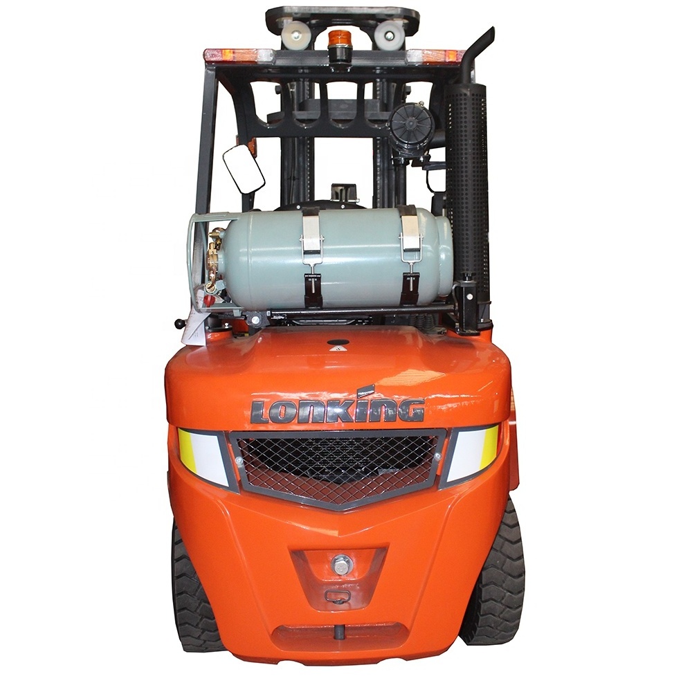 Lonking 2 Ton 2.5 Ton 3 Ton 3.5 Ton Gasoline/ LPG Forklift Truck with Original Japanese Nissan Engine