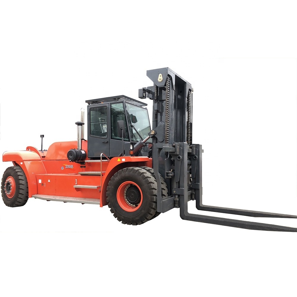 Lonking heavy duty forklift LG250DT 25 ton internal combustion forklift with excellent stability and security