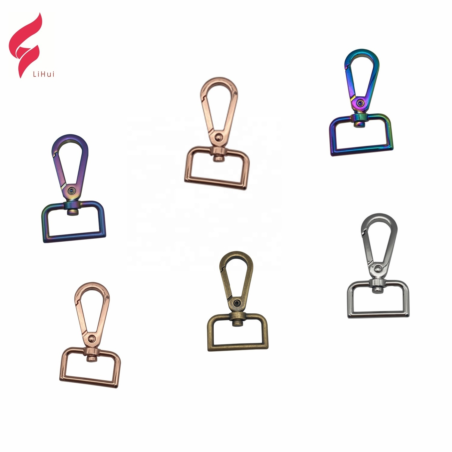 Trade Assurance Wholesale custom dog hook metal trigger swivel spring snap hook  for fashional handbag