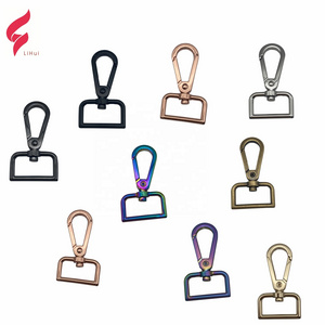 Trade Assurance Wholesale custom dog hook metal trigger swivel spring snap hook  for fashional handbag