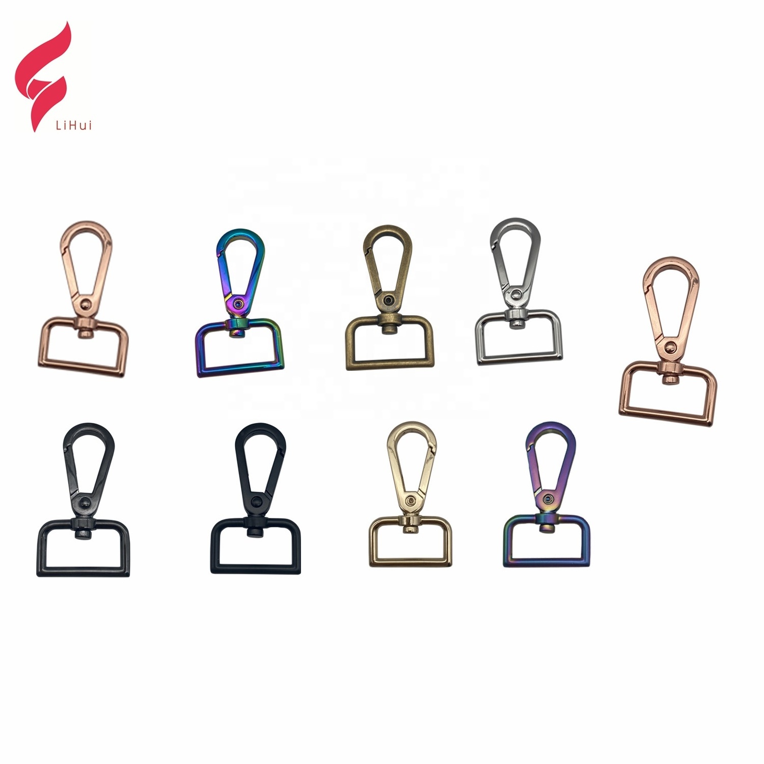 Trade Assurance Wholesale custom dog hook metal trigger swivel spring snap hook  for fashional handbag