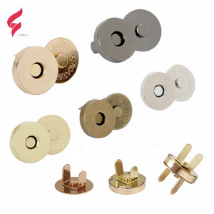 Wholesale Magnet Button 18*4 mm Magnetic Snap Buttons magnetic buckle for Clothing and Bag