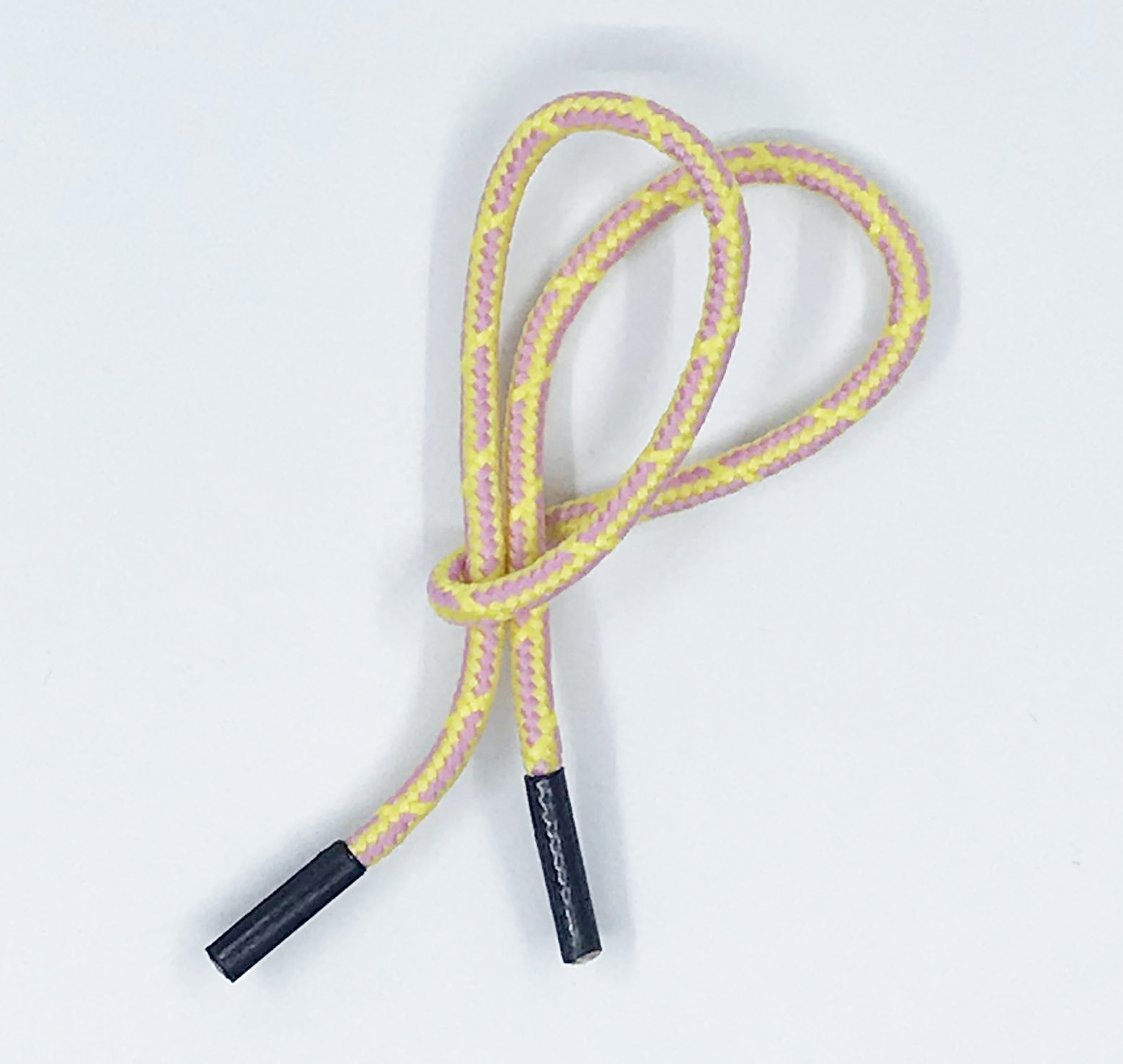 15MM Hoodie Drawcord Supplying Flat Cord With Pvc Soft Draw Cord End