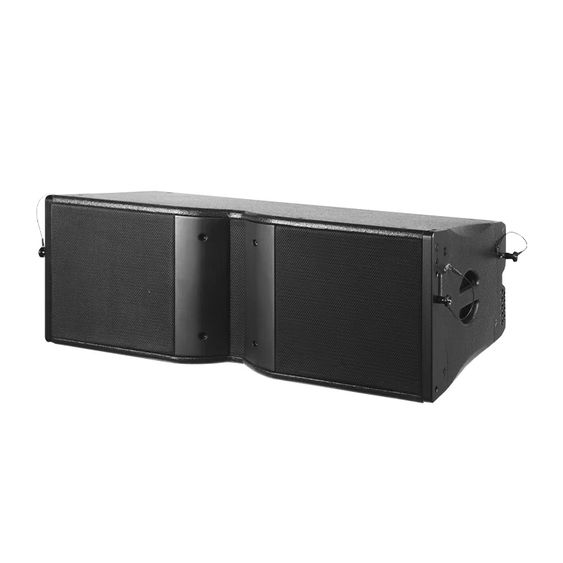 Dual 18inch Subwoofer Line Array Speaker System Power Amplifier And Mixer High Quality Sound System Stage Speaker Set