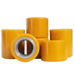 Manufacturer Durable wearing- resistance Polyurethane PUR Forklift Drive Traction Wheels