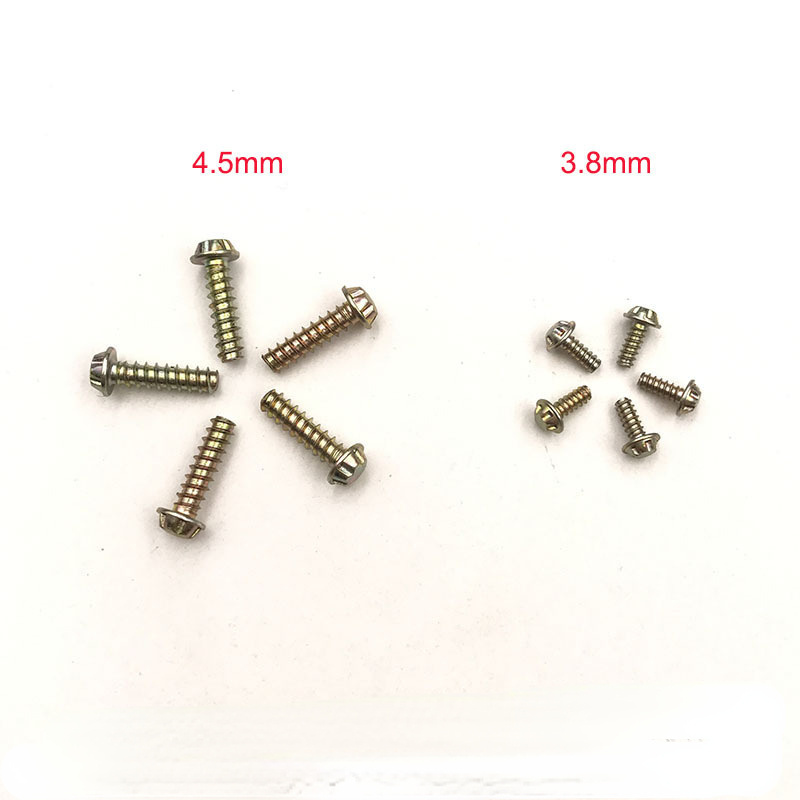 NSLikey 3.8mm 4.5mm Screws for Gameboy Classic SFC SNES N64 NES Game Cartidge Case