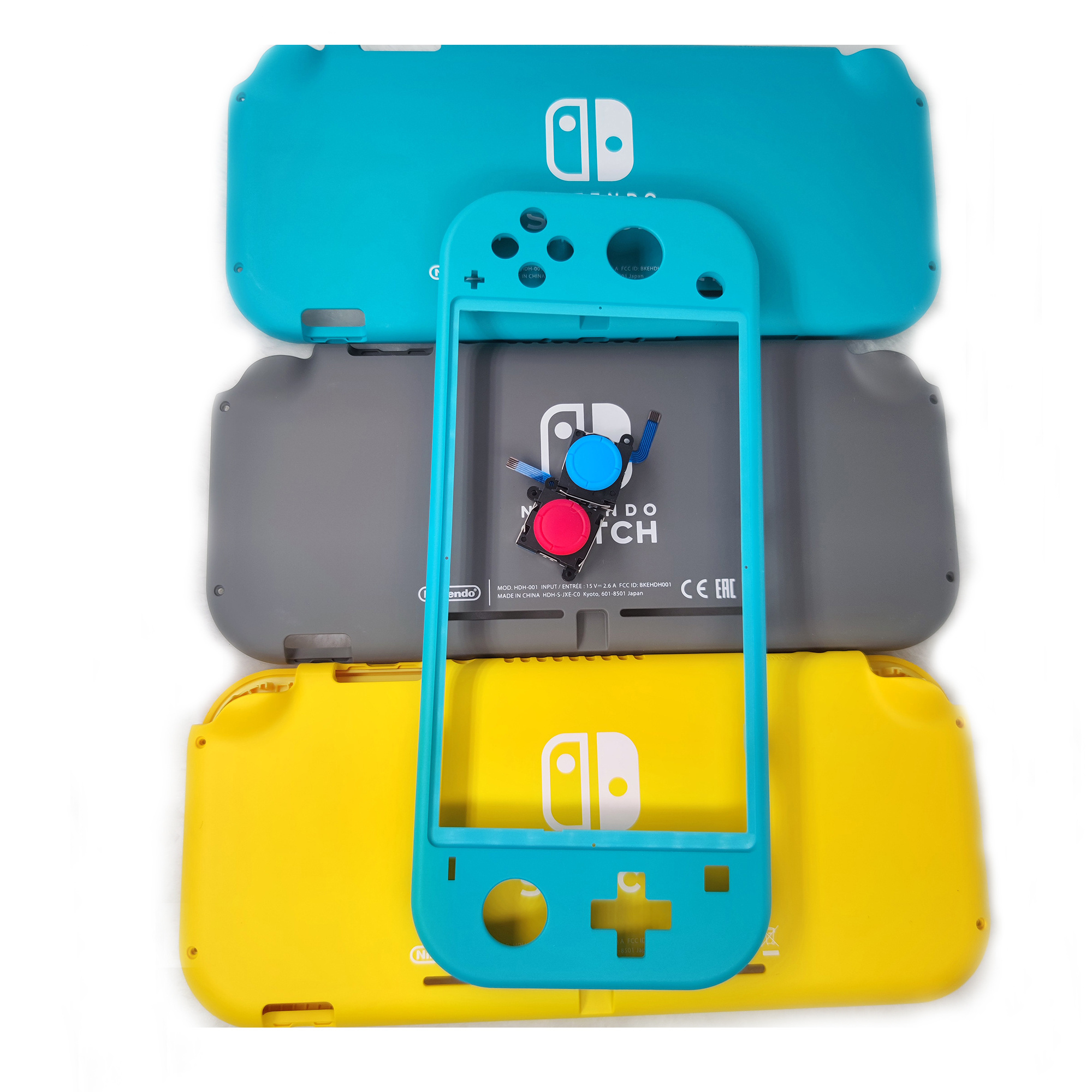 NSLikey Housing Shell for Nintendo Switch Lite Top Bottom Case Shell ABXY Buttons Replacement