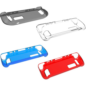 NSLikey Protective Cover for Steam Deck Console Shell Transparent TPU Protective Case