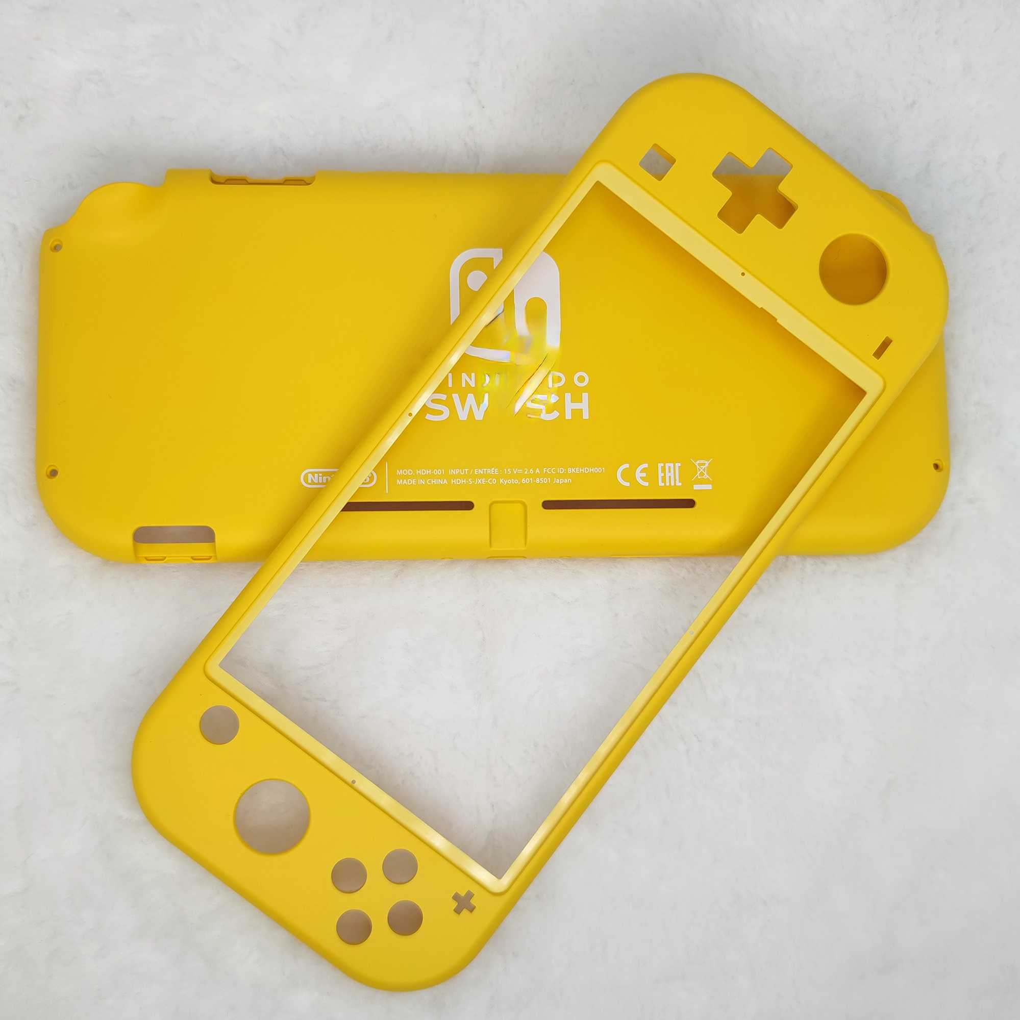 NSLikey Housing Shell for Nintendo Switch Lite Top Bottom Case Shell ABXY Buttons Replacement