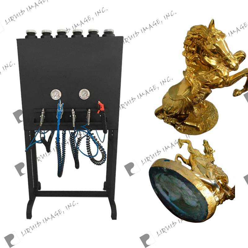 liquid chrome painting machine & chrome and gold spray water machine & spray chrome kit