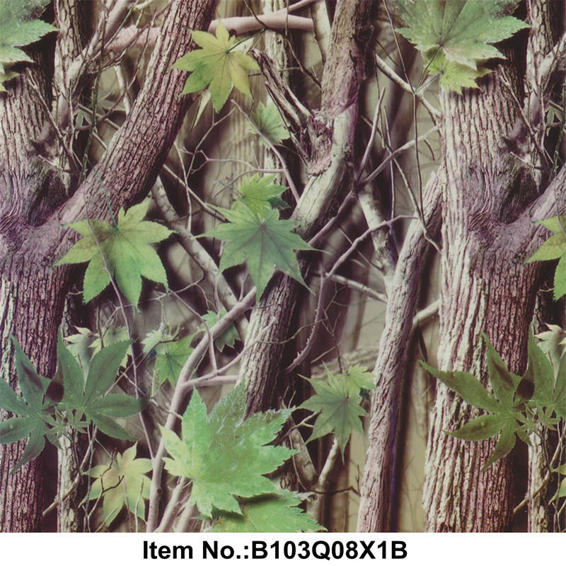 New Arrival Tree Camo Hydrographics Film Gun Stock Camouflage Water Transfer Printing Film Water soluble film Item No.B104QL010B