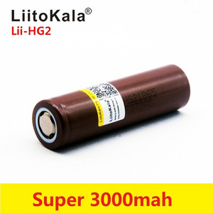 NEW LiitoKala HG2 18650 battery 3000mah Rechargeable batteries power high discharge,30A large current