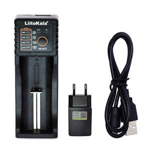 LiitoKala Lii-100 18650 Battery Charger for 3.7V Li-Ion 18650 21700 26650 16340 14500 1.2V NiMH / NiCd Battery.