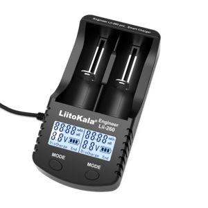 LiitoKala Factory outlet Lii-260 Smart Battery Charger for Li-ion 3.7V/4.2V 21700 18650 26650 18350 14500 battery