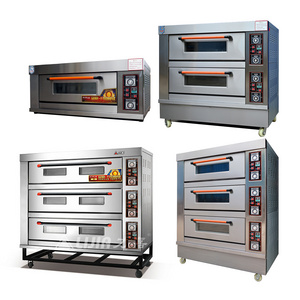 Guangzhou factory professional custom commercial stainless steel industrial electric pizza bakery oven