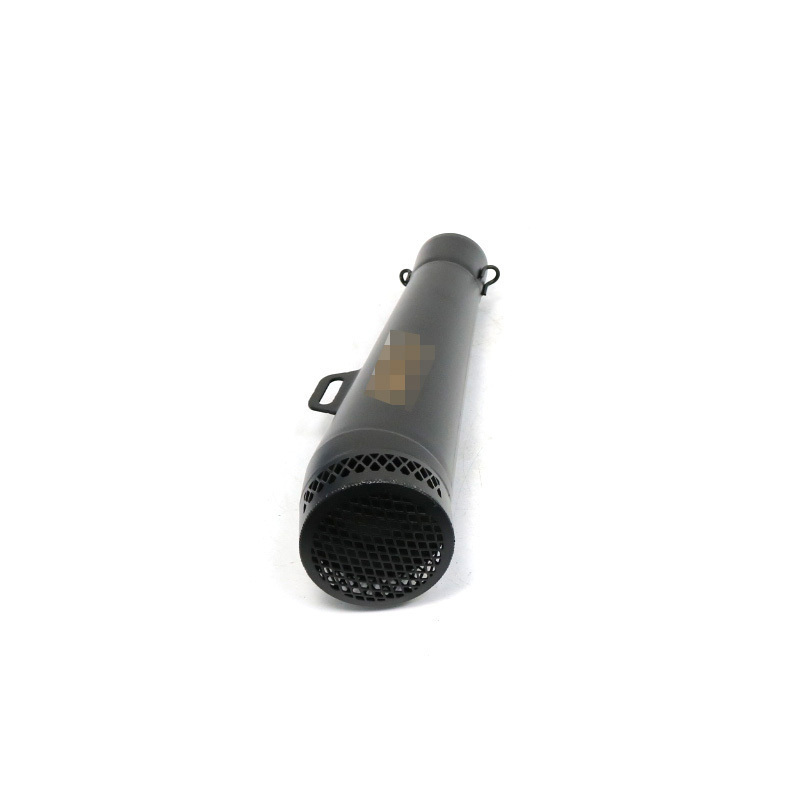 motorcycle exhaust Muffler m4 stainless steel black mesh 51mm silencer for KLX140 KLX250SF KLX450R KLX300R KLX125 KLX125L KLX300