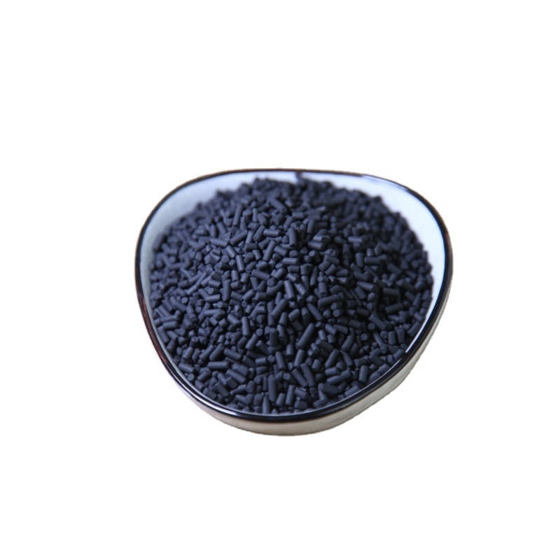 Column Activated Carbon 3mm 4mm Extruded Coal Based Columnar Pellet Charcoal activ carbon for Air Purification