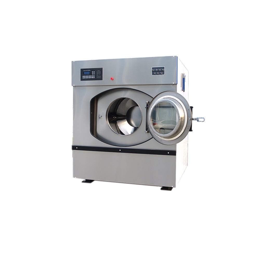 Professional Automatic and Semi-auto Commercial Laundry Washing Machine 25KG Washer Extractor