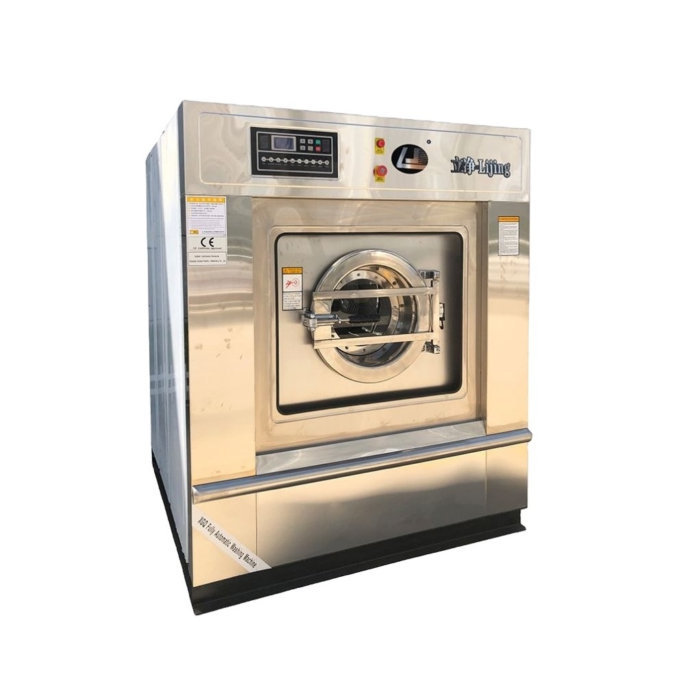 Professional Automatic and Semi-auto Commercial Laundry Washing Machine 25KG Washer Extractor