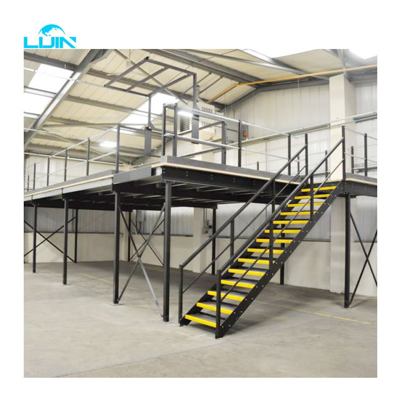 Free Design Industrial Steel Platform Warehouse Multi-Tier Racking Support Mezzanine Floor