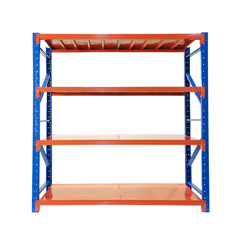 LIJIN Manufacture Factory 200KG Per layer Powder Coated Metal Light Duty Warehouse Storage Rack Shelf garage shelves