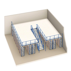 LIJIN Warehouse storage mezzanine shelving warehouse mezzanine floor and mezzanine floor rack shelf