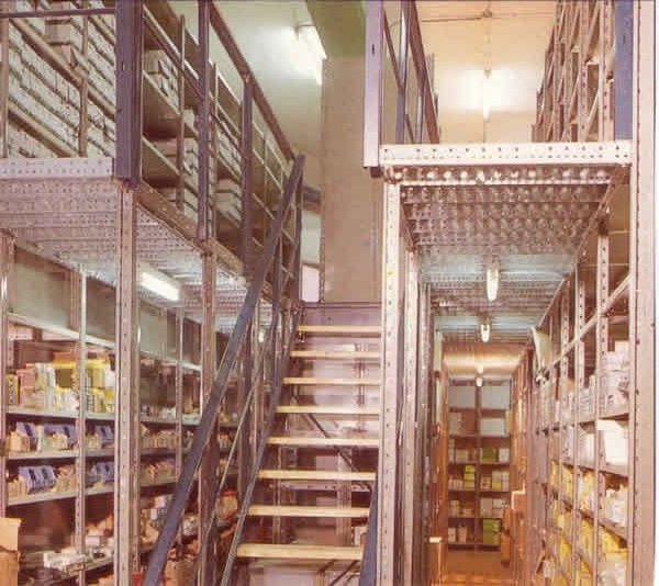 LIJIN Space Saving Mezzanine Racking Prefabricated Warehouse Shelving Unit