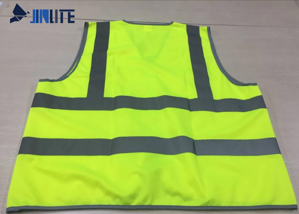 high visibility Safety  Clothes WorkWear Clothing hivi Safety Vest with Reflective Tape FOB Bangladesh