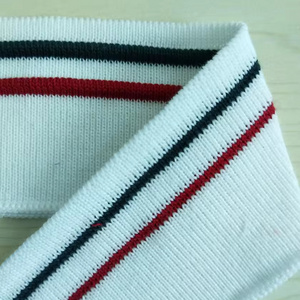 Knitted fabric threaded collarcuffs jacket jacket cuffs cuffs, and cuffs elastic ribbed fabric  clothing accessories