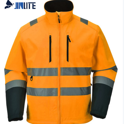 Hivi Waterproof Winter Workwear Uniform High Visibility Safety Jacket for men FOB Bangladesh security jacket reflective jacket