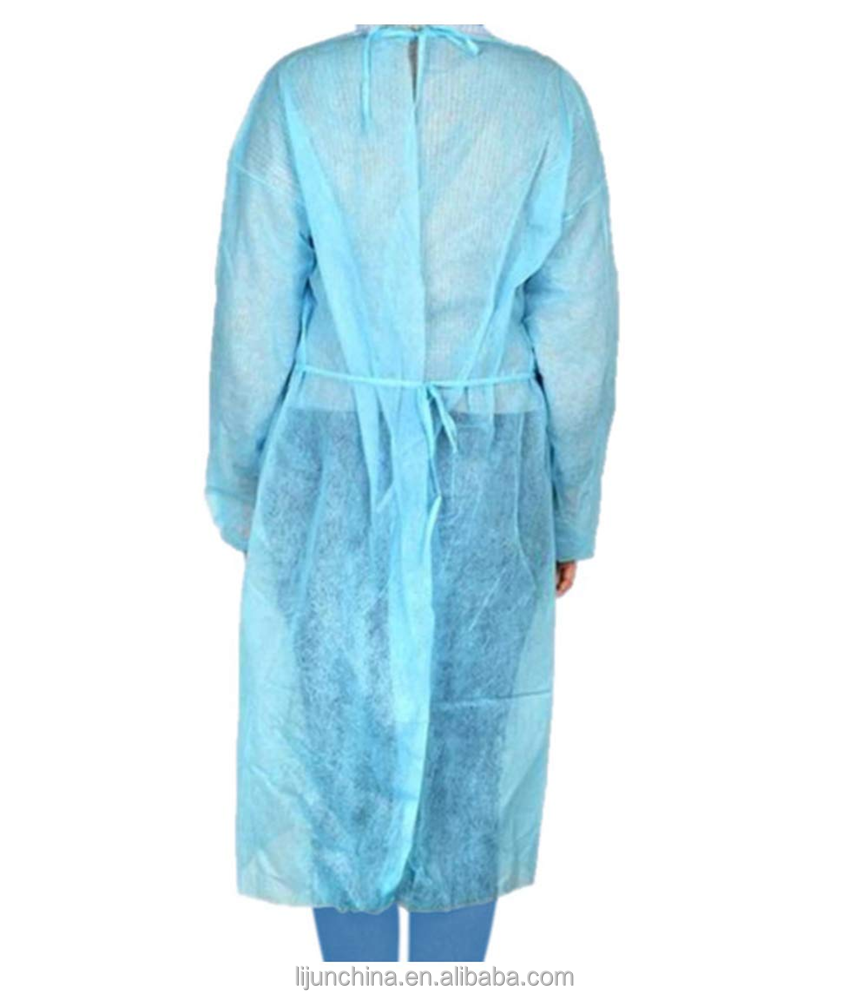 CE Sterile SMS Surgical/Isolation Gown Disposable Surgeon Gowns for Hospital