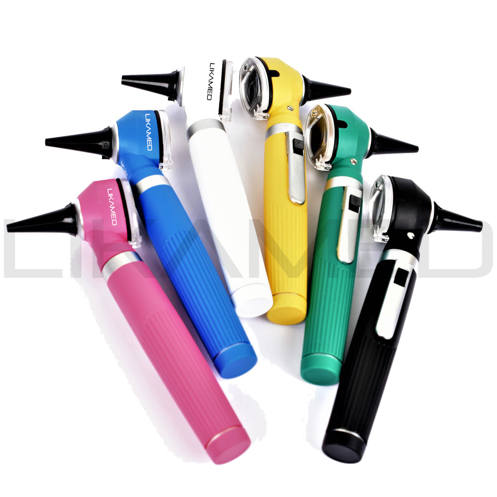 LIKAMED Mini Otoscope LED Wireless Otoscopes Set Available in Different Colors Mini Pocket Otoscopio