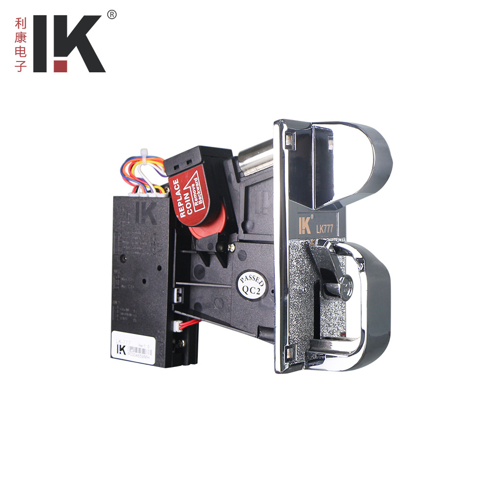 LK777 slot single coin acceptor clamshell design panel double anti-fishing for arcade game machine pinball game machine