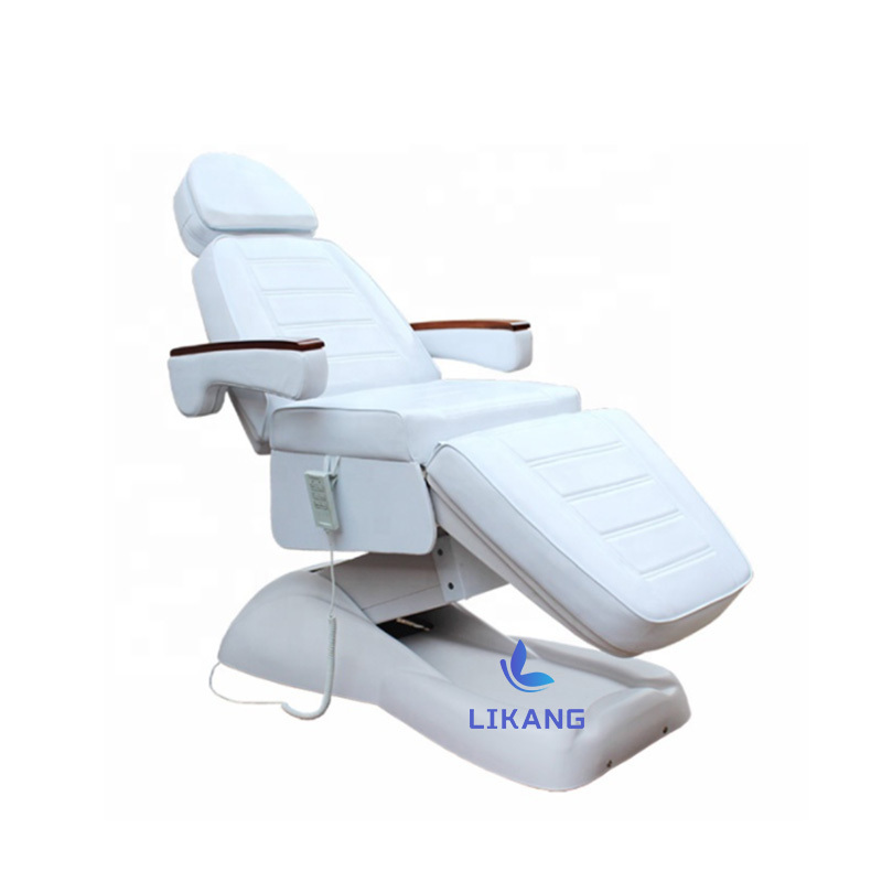 LIKANG  Big sale Electric lash and pink facial back massage table beauty bed for sale